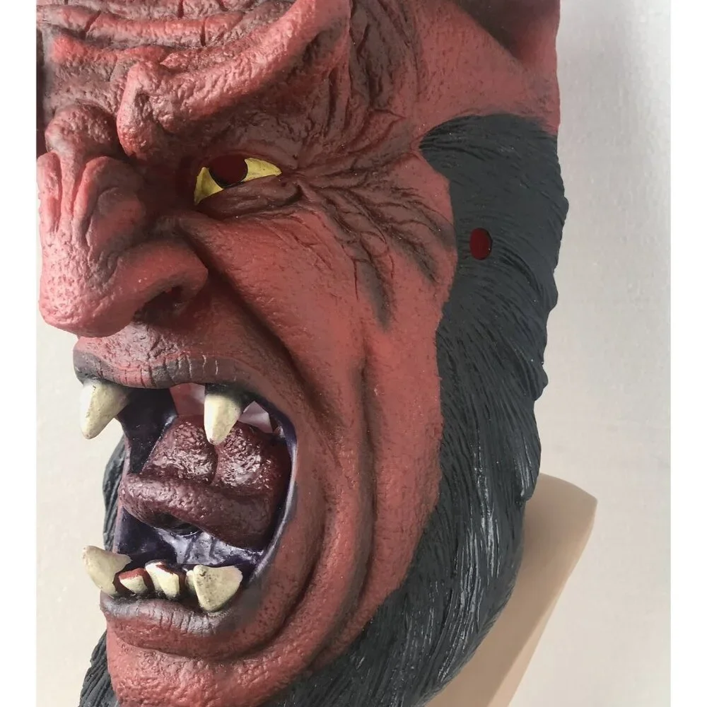Halloween Mask The Paper Magic Group Bearded Devil Rubber